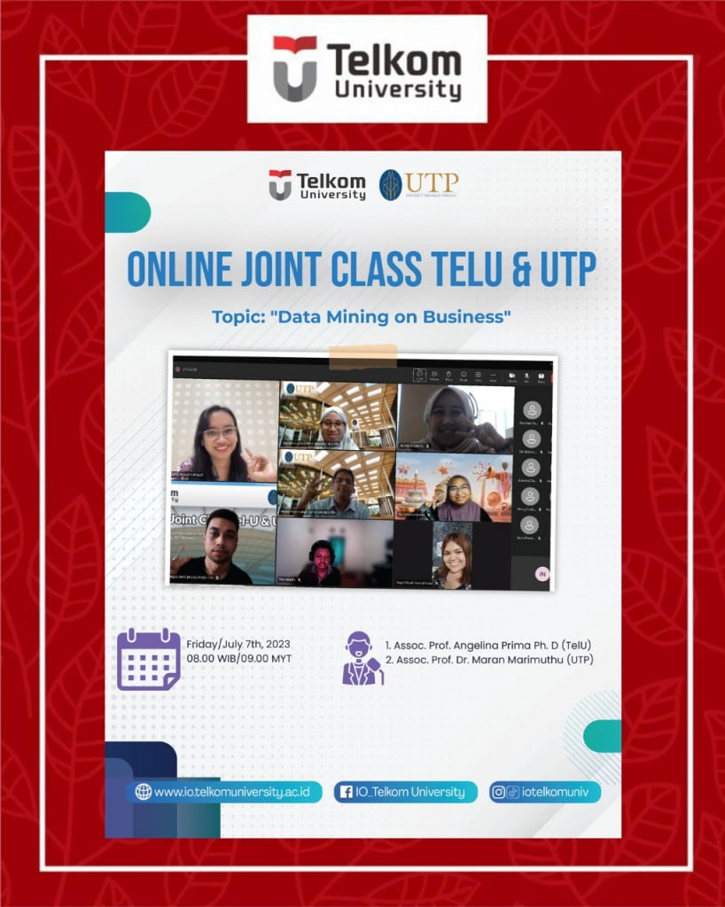 Data Mining on Business, OJC TelU & UTP Data Mining on Business, OJC TelU & UTP