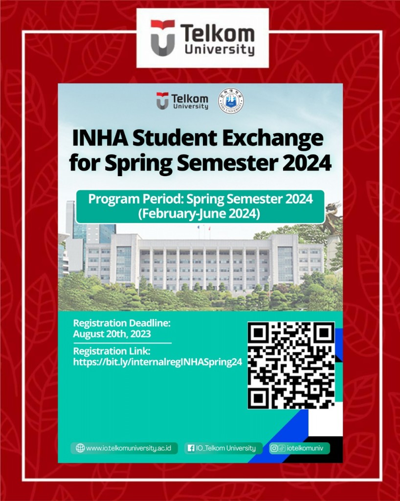 Spring semester in INHA 2024 for Student Exchange Program