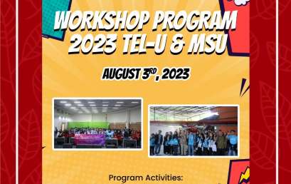 Workshop: “Comic & Cartoon Demo”, TelU & MSU Malaysia