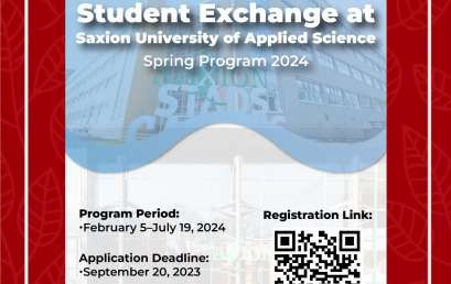SPRING PROGRAM 2024 AT SAXION UNIVERSITY