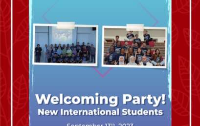 New International Students 2023, Welcome and Good Luck!