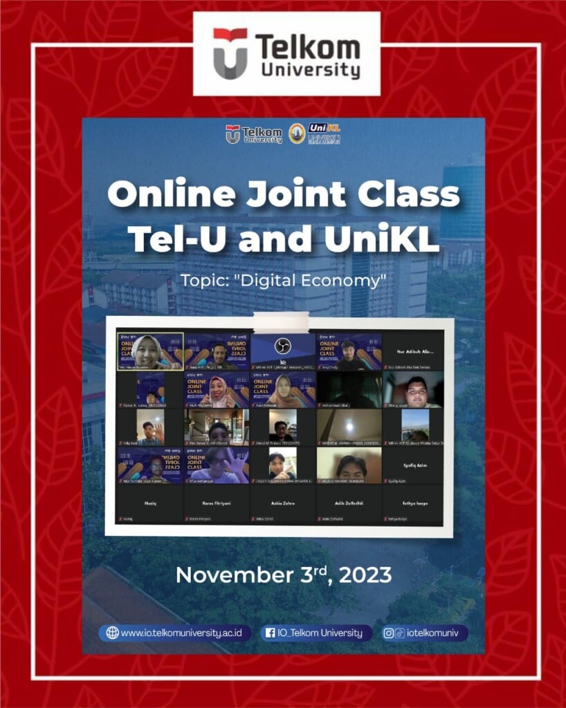 Digital Economy In OJC TelU And UniKL 2023 Digital Economy In OJC TelU And UniKL 2023