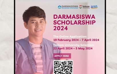 DARMASISWA SCHOLARSHIP 2024 AT TELKOM UNIVERSITY