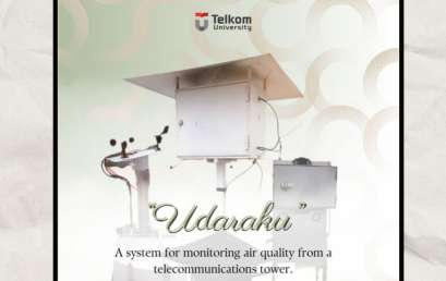 UDARAKU, Air Quality Monitor System from Telecommunications Tower