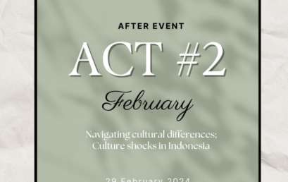 After Class Talk “Culture Shock: Navigating Cultural Differences”