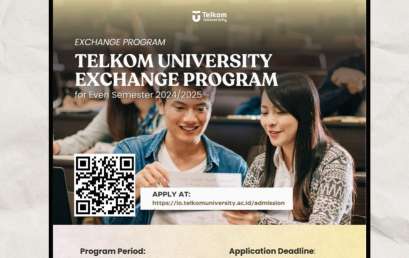 TELU EXCHANGE PROGRAM FOR EVEN SEMESTER 2024/2025