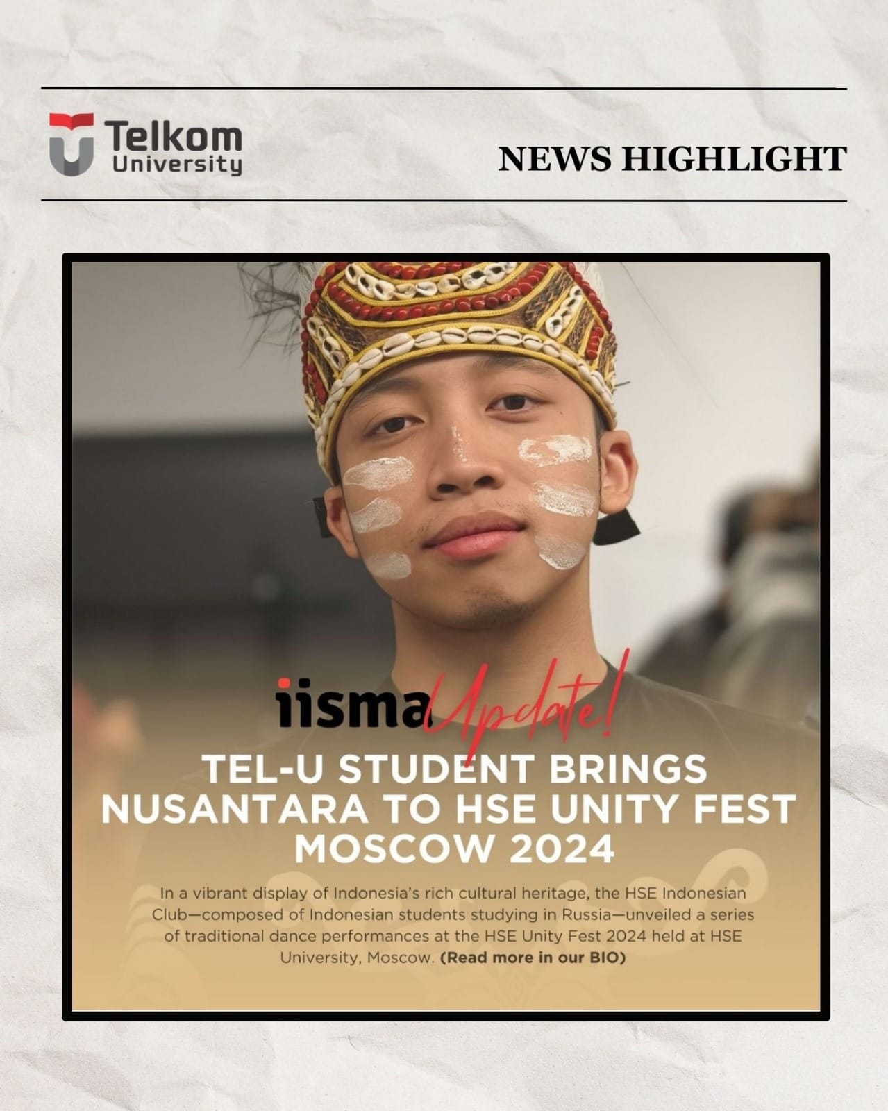Indonesian Students Bring Nusantara Culture to the Heart of Moscow at HSE Unity Fest 2024 Indonesian Students Bring Nusantara Culture to the Heart of Moscow at HSE Unity Fest 2024