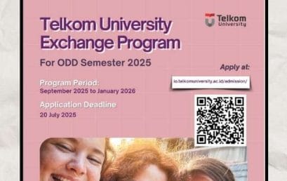 ODD SEMESTER EXCHANGE PROGRAM 2025 AT TELKOM UNIVERSITY