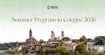 Summer Program in Cologne 2026