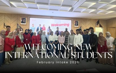 Welcoming New International Students February Intake 2026 at Telkom University