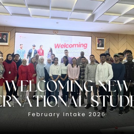 Welcoming New International Students February Intake 2026 at Telkom University