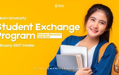 TelU Student Exchange Program for Even Semester 2026/2027 (February 2027 Intake)